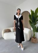 Zerra Yaka Kurdale Detay Elbise resmi